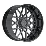 SENTALI BFX BFX5 Gloss Black Lip / Gun Metal Centre 22x12 8x165.1/8x180 Wheels | Offset: -44 | Backspace: nan | Bore: 125.2