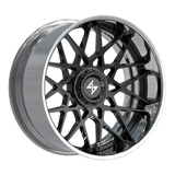 SENTALI BFX BFX5 Polished Lip / Gloss Black Centre 22x10 6x135/6x139.7 Wheels | Offset: -24 | Backspace: nan | Bore: 106.1