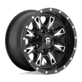 Fuel D513 MATTE BLACK MILLED 20x10 6x135/6x139.7 Wheels | Offset: -12 | Backspace: 5.03 | Bore: 106.1