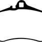 EBC 03-05 Porsche 911 (996) (Cast Iron Rotor only) 3.6 Carrera 4S Redstuff Front Brake Pads