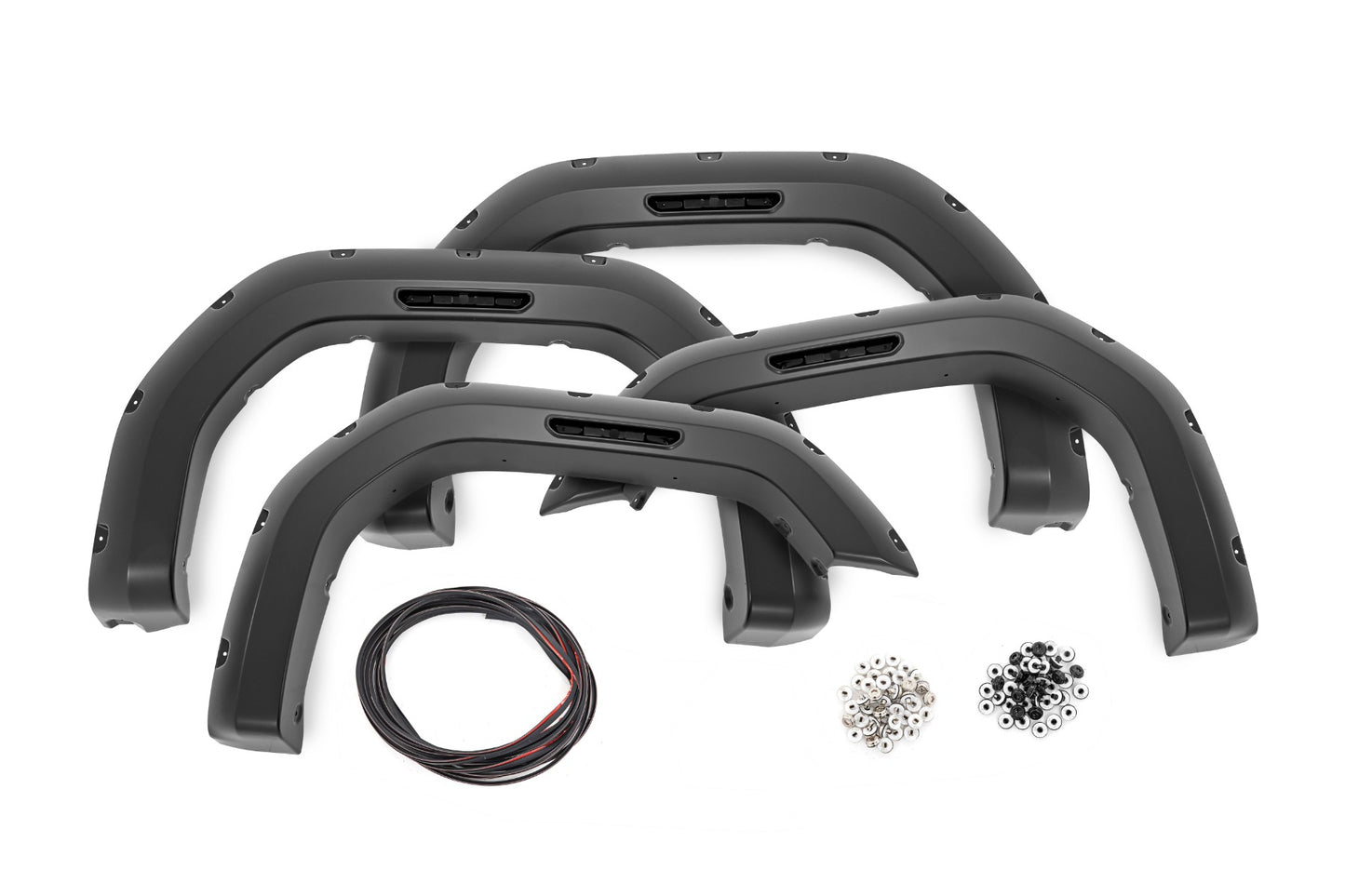 Pocket Fender Flares | 5IS Silver Ice | GMC Sierra 2500 HD/Sierra 3500 HD (20-24)