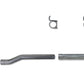 Diamond Eye KIT 4in TB MFLR RPLCMENT PIPE SGL AL: 2-WHEEL DRIVE ONLY 89-93 DODGE CUMMINS 5.9L