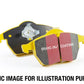 EBC 2012+ Nissan GT-R R35 (w/M12/M14 Bolts & Iron Rotors) Yellowstuff Rear Brake Pads