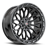<li>Brand: VORTEK</li><li>Model: VRP-503BDCTR</li><li>Finish: Black Diamond Cut Ring W/ Dark Tint</li><li>Size: 24x11</li><li>Bolt Pattern: 6x135/6x139.7</li><li>Offset: -24</li><li>Backspace: 5</li><li>Bore: 106.1</li>