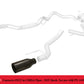 Corsa 2017-2020 Ford F-150 Raptor 3in Inlet / 5in Outlet Black Cerakote Tip Kit (For Corsa Exh Only)