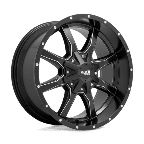 <li>Brand: Moto Metal</li><li>Model: MO970</li><li>Finish: SEMI GLOSS BLACK MILLED</li><li>Size: 20x12</li><li>Bolt Pattern: 8x165.1</li><li>Offset: -44</li><li>Backspace: 4.77</li><li>Bore: 125.1</li>