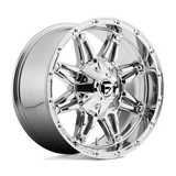 Fuel D530 CHROME PLATED 20x9 5x139.7/5x150 Wheels | Offset: 20 | Backspace: 5.79 | Bore: 110.1