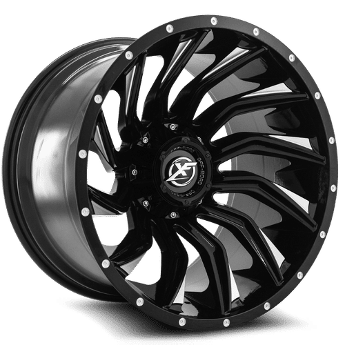 <li>Brand: XF OFFROAD</li><li>Model: XF-224</li><li>Finish: Gloss Black Milled</li><li>Size: 28x14</li><li>Bolt Pattern: 5x139.7/5x150</li><li>Offset: -76</li><li>Backspace: 4.51</li><li>Bore: 110.3</li>