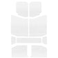 DEI 18-23 Jeep Wrangler JL 4-Door Boom Mat Headliner - 9 Piece - White