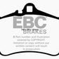 EBC 03-05 Porsche 911 (996) (Cast Iron Rotor only) 3.6 Carrera 4S Redstuff Front Brake Pads