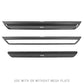 Go Rhino Dominator Extreme D1 Side Steps - Tex Blk - 87in