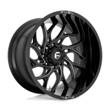 Fuel GLOSS BLACK MILLED D741 20x10 6x139.7 Wheels