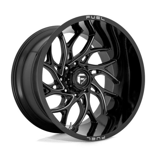 Fuel GLOSS BLACK MILLED D741 20x10 6x135 Wheels