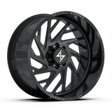 Sentali Forged SF7GB Gloss Black 24x14 8x165.1 Wheels | Offset: -76 | Backspace: 4.5 | Bore: 125.2