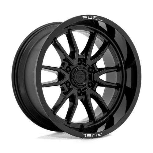 Fuel GLOSS BLACK D760 20x10 6x139.7 Wheels