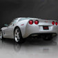 Corsa 2009-2013 Chevrolet Corvette C6 6.2L V8 Black Sport Axle-Back Exhaust