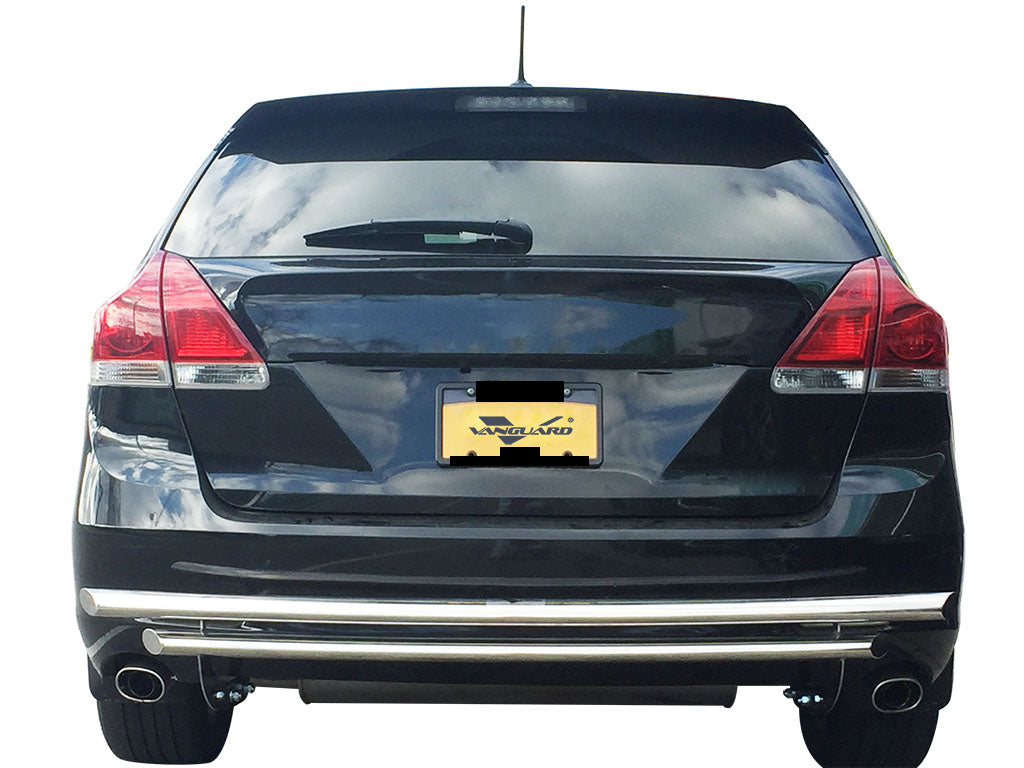 Vanguard Stainless Steel Rear Guards Rear Bumper Guards Bumper Guard for 2014-2024 infiniti qx80 nan