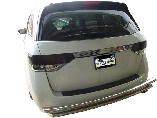Vanguard Stainless Steel Rear Guards Rear Bumper Guards Bumper Guard for 1999-2017 honda odyssey nan