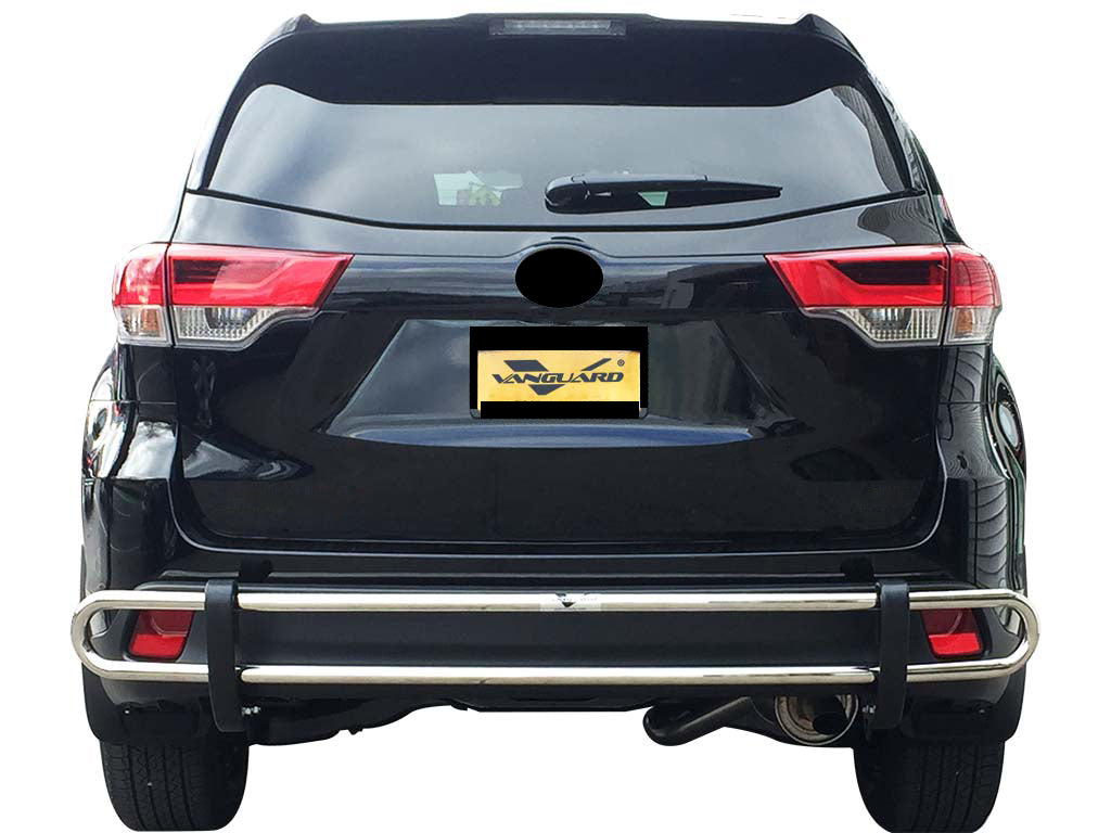 Vanguard Stainless Steel Rear Guards Rear Bumper Guards Bumper Guard for 2006-2008 lexus rx400h nan