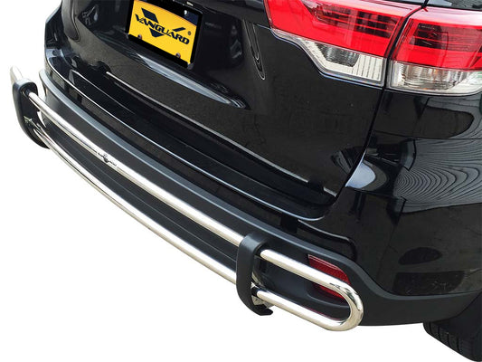 Vanguard Stainless Steel Rear Guards Rear Bumper Guards Bumper Guard for 2004-2006 lexus rx330 nan