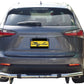Vanguard Stainless Steel Rear Guards Rear Bumper Guards Bumper Guard for 2015-2021 lexus nx300h nan