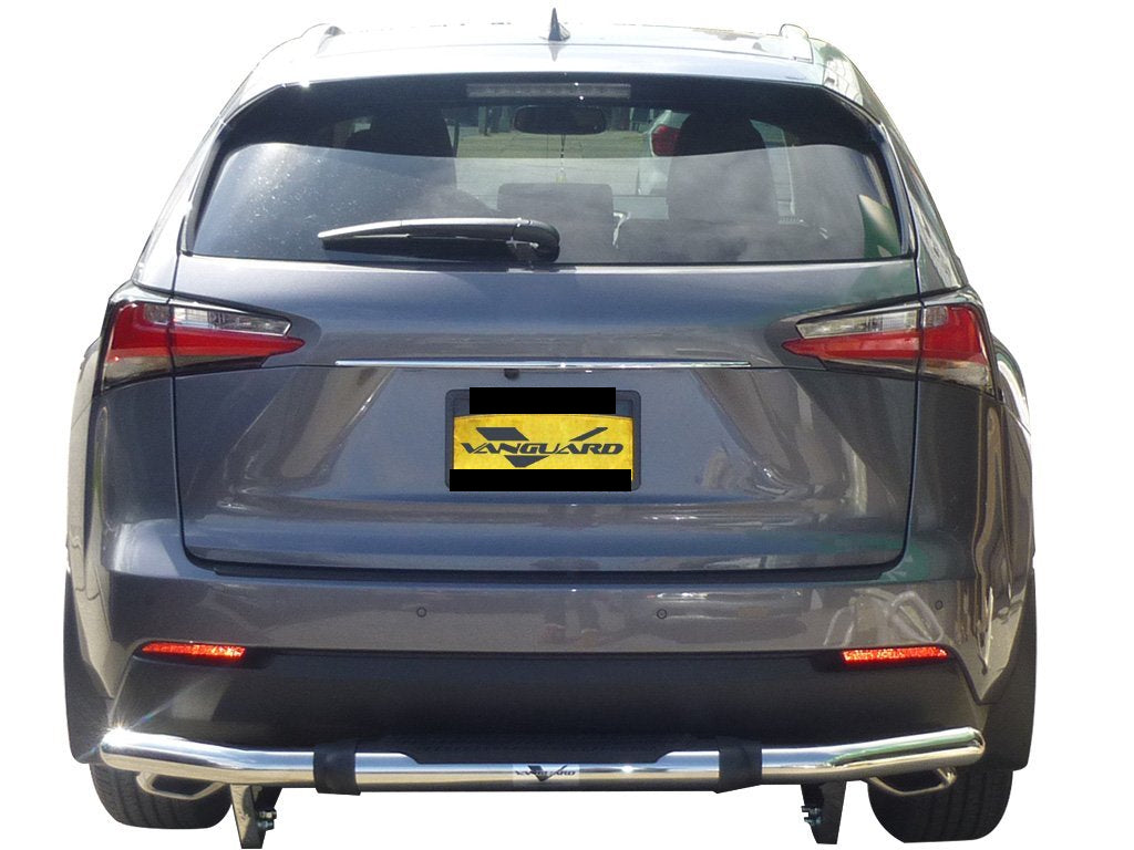 Vanguard Stainless Steel Rear Guards Rear Bumper Guards Bumper Guard for 2015-2021 lexus nx300h nan