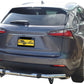 Vanguard Stainless Steel Rear Guards Rear Bumper Guards Bumper Guard for 2015-2021 lexus nx300h nan