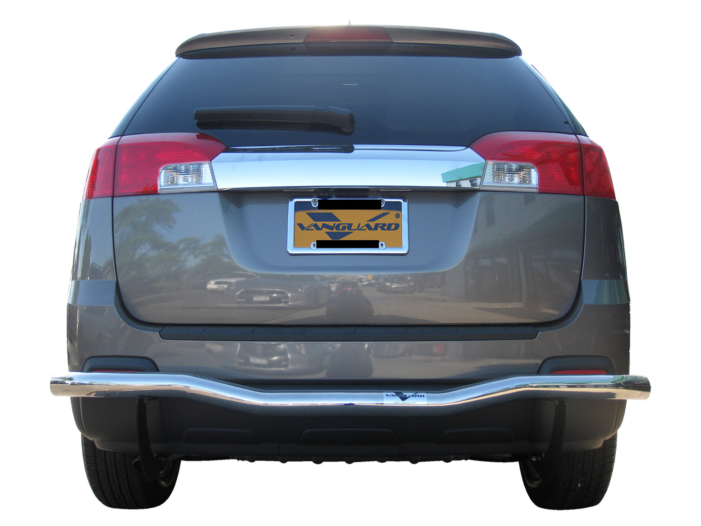 Vanguard Stainless Steel Rear Guards Rear Bumper Guards Bumper Guard for 2010-2017 chevrolet equinox nan