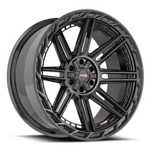 <li>Brand: VORTEK</li><li>Model: VRP-501GB</li><li>Finish: Gloss Black</li><li>Size: 24x11</li><li>Bolt Pattern: 6x135/6x139.7</li><li>Offset: -24</li><li>Backspace: 5</li><li>Bore: 106.1</li>