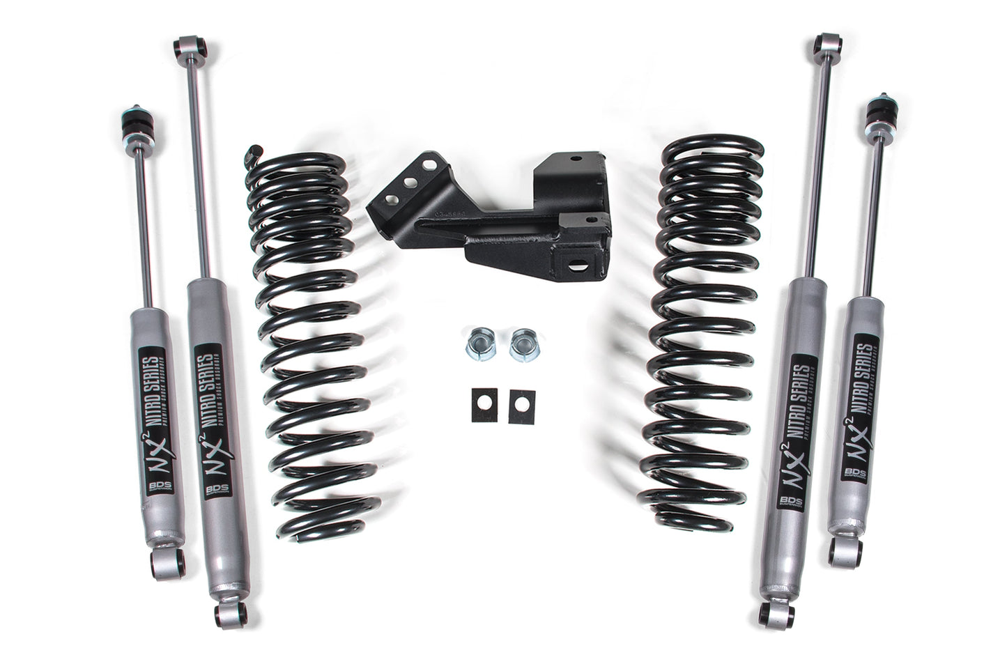 1-2 Inch Leveling Kit | Performance Spring | Ford F250/F350 Super Duty (1" Lift: 17-19) | (2" Lift: 20-24) | 4WD | Diesel & Gas