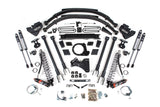 9" Inch Lift Kit w/ 4-Link | FOX 2.5 Performance Elite Coil-Over Conversion | Ford F250/F350 Super Duty (20-22) 4WD | Diesel