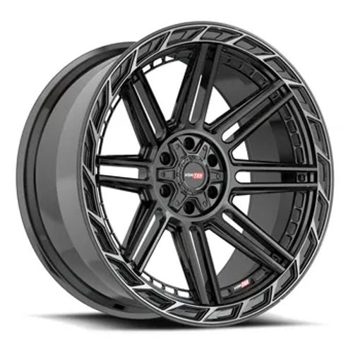 <li>Brand: VORTEK</li><li>Model: VRP-501BDCTR</li><li>Finish: Black Diamond Cut Ring W/ Dark Tint</li><li>Size: 24x11</li><li>Bolt Pattern: 6x135/6x139.7</li><li>Offset: -24</li><li>Backspace: 5</li><li>Bore: 106.1</li>