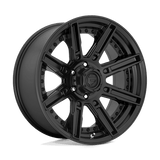 Fuel D709 MATTE BLACK 20x9 5x127 Wheels | Offset: 1 | Backspace: 5.04 | Bore: 71.5