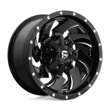 Fuel D574 GLOSS BLACK MILLED 20x10 8x180 Wheels | Offset: -18 | Backspace: 4.79 | Bore: 124.2