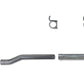 Diamond Eye KIT 4in TB MFLR RPLCMENT PIPE SGL AL: 2-WHEEL DRIVE ONLY 89-93 DODGE CUMMINS 5.9L