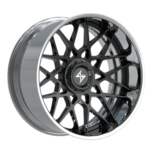 SENTALI BFX BFX5 Polished Lip / Gloss Black Centre 22x10 6x135/6x139.7 Wheels | Offset: -24 | Backspace: nan | Bore: 106.1