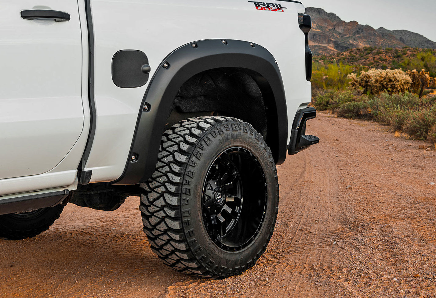 Pocket Fender Flares | GXN Deep Bronze | Chevy Silverado 1500 (22-24)