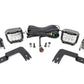 LED Light | Under Bed Mount | 2" Chrome Pair | Wide Angle | Polaris Xpedition ADV-5