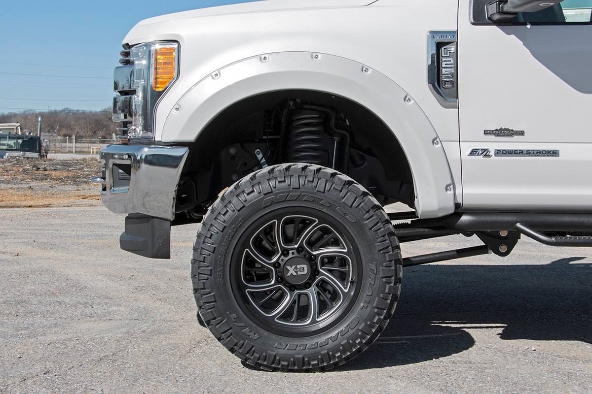 Pocket Fender Flares | B3 Atlas Blue | Ford F-250/F-350 Super Duty (17-22)